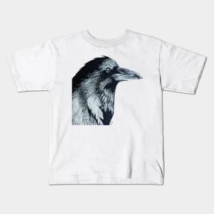 Raven of Interest Kids T-Shirt